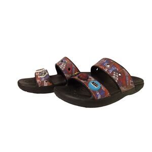 Crocs x Disney Ltd. Ed. Disney Villian Cruella DeVille Unisex Slides Slip On S 7